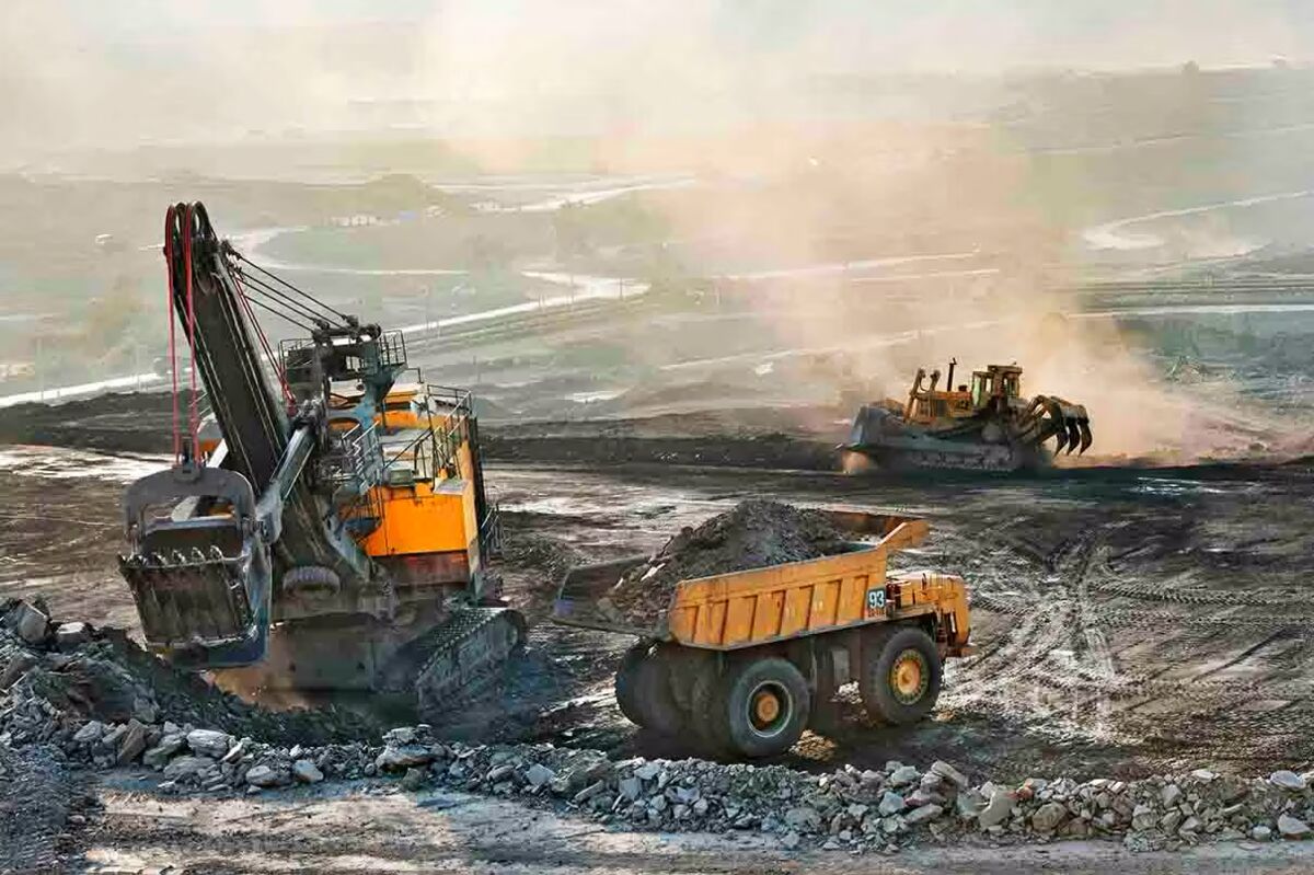 Underground mining operation of the kind CET PCB supplies circuit boards into